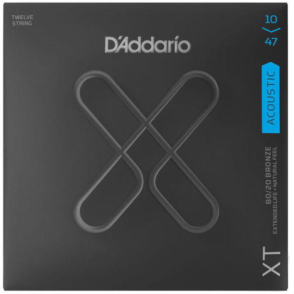 D'Addario XTABR1047-12 Set Acoustic XT 80/20 12-String