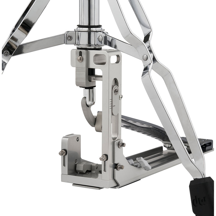DW CPMDDHH3GR Machined Direct Drive Hi Hat - 3 Legs w/ Gray Footboard & Heel