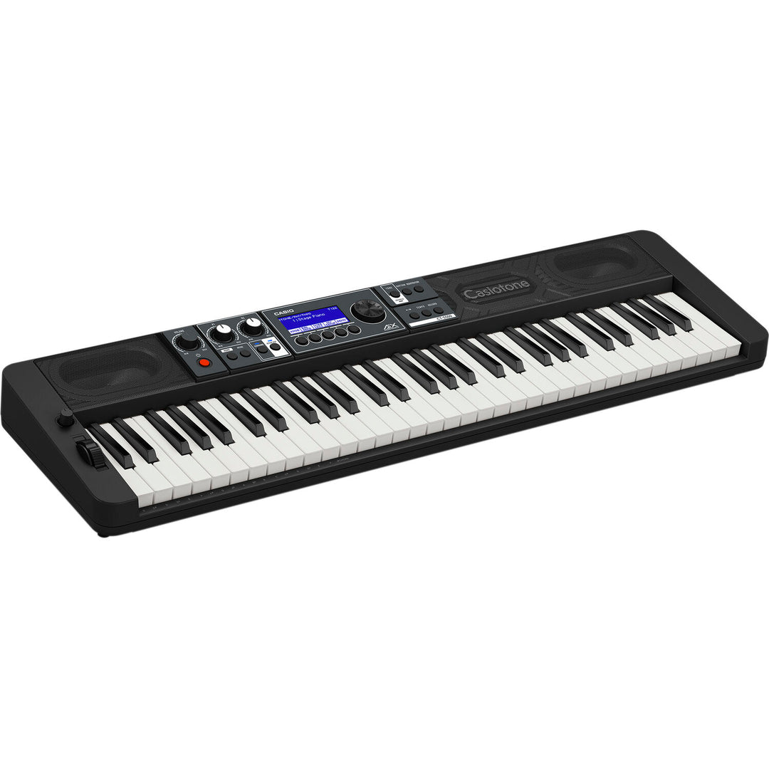 Casio CT-S500 61-Key Portable Digital Keyboard Semi-Weighted w/ Aix Sound Source - Black