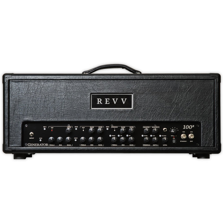 Revv GENERATOR 100R MK3 3-Channel 120W/10W Tube Guitar Amplifier Head - Red Channel