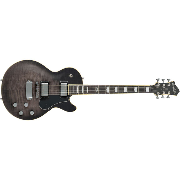 Hagstrom Swede MKIII 6-String Electric Guitar (C-51 Hag Deluxe case included) - Dark Storm