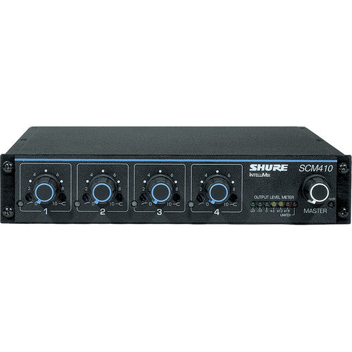 Shure SCM Series Mic/Auto Mixer Automatic 4 Channel