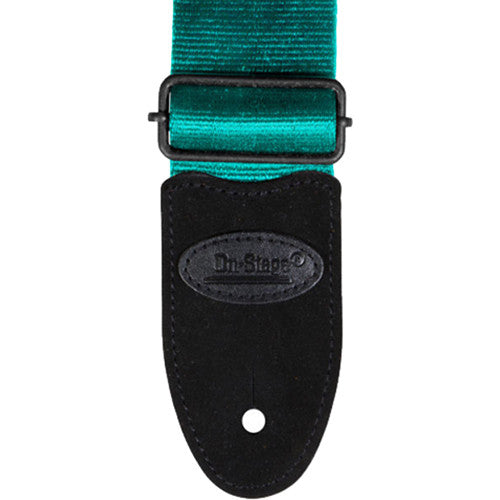 On-Stage GSA20 Seatbelt Guitar Strap - Light Blue