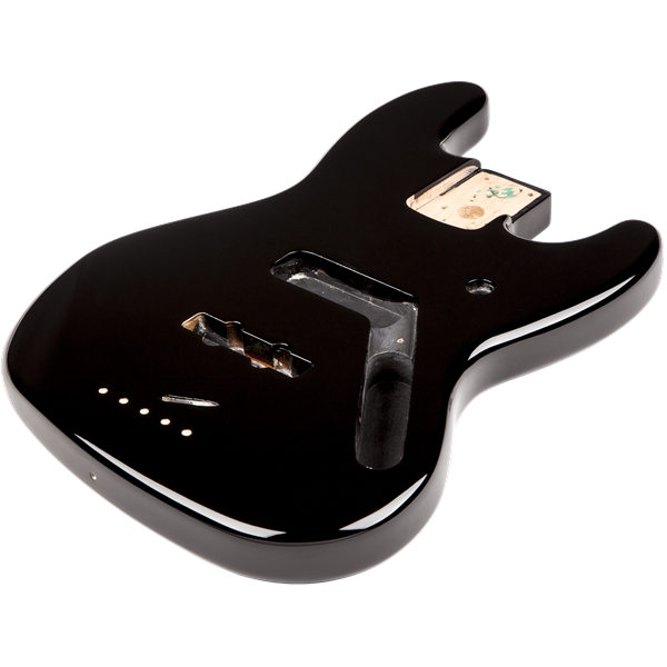 Fender Standard Series Jazz Bass Alder Body - Black - Black