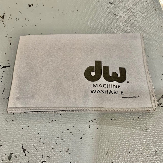 DW DRCLOTH08- DW Cloth, Grey Microfiber & BLK Logo, Bag