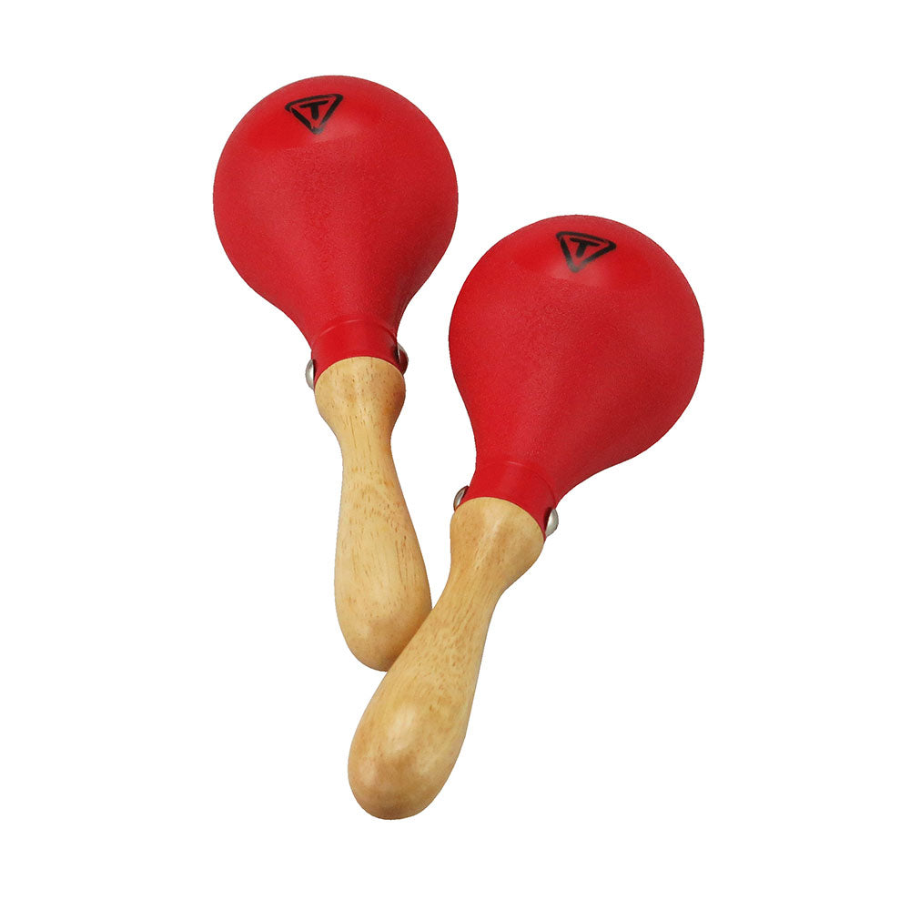 Tycoon TMPS-R - Red Mini Low Pitched Plastic Maracas