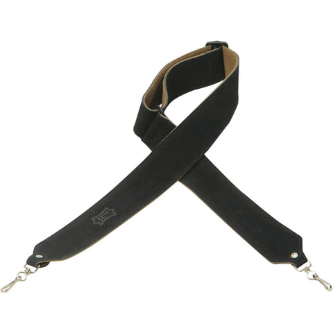Levy's M9S-BLK Suede Leather Banjo Straps