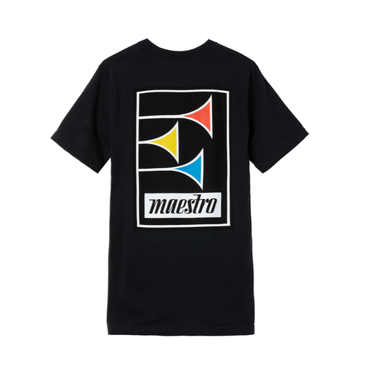 Maestro Logo Tee - Black