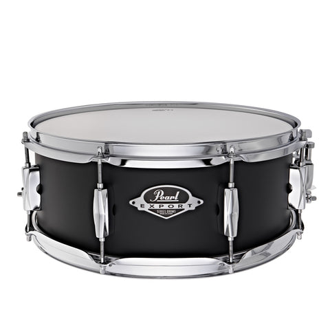 Pearl EXX2218BC Export Series 14 X 5.5 Snare Drum #761 Satin Shadow Black