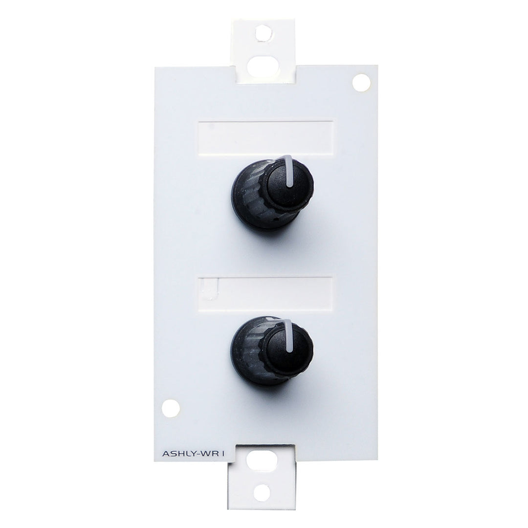 Ashly Dual Rotary potentiometer wall remote (Decora Style)