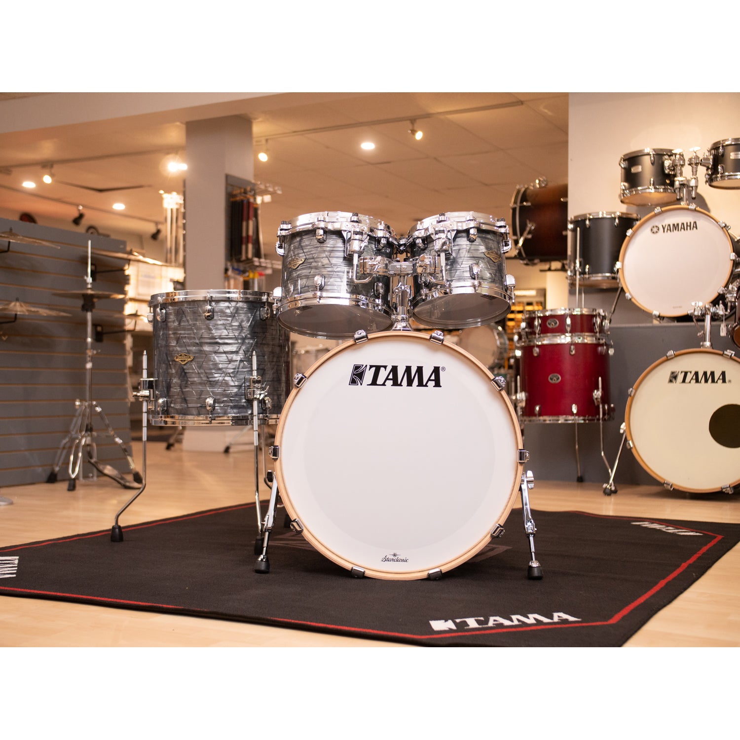 Tama WBR42S-CCO-Tama Starclassic Walnut/ 4 Piece Birch Drum Set