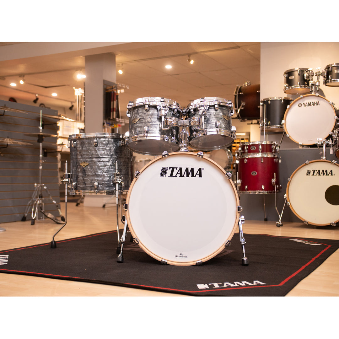 Tama WBR42S-CCO-Tama Starclassic Walnut/ 4 Piece Birch Drum Set Shell Pack - Charcoal Onyx