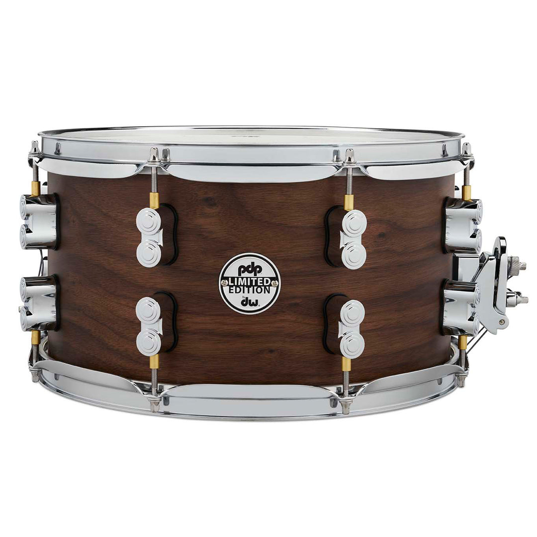PDP Concept Series Maple Hybrid Limited Edition “EXT-PLY” 7x13 Snare Drum w/ Chrome Hardware - Walnut Natural Satin