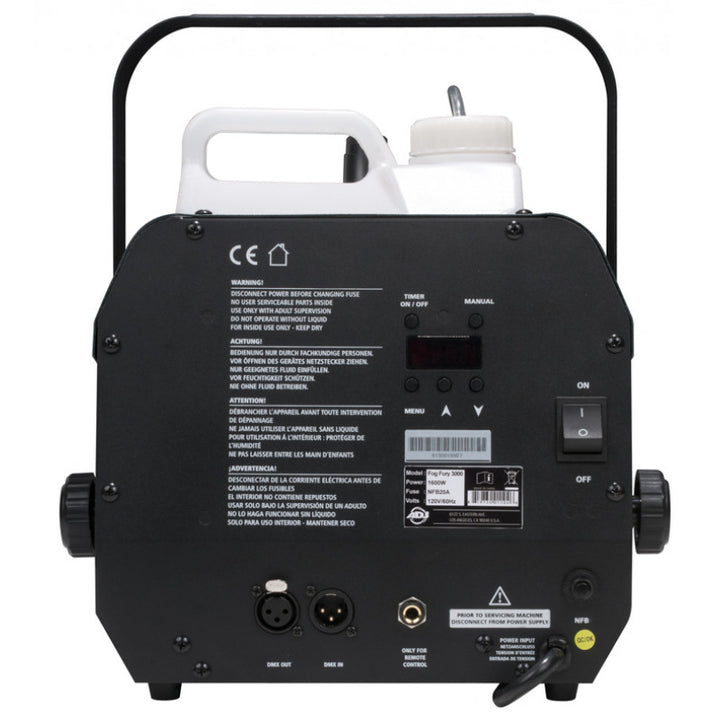 ADJ Fog Fury 3000 Fog Machine 1500-Watt
