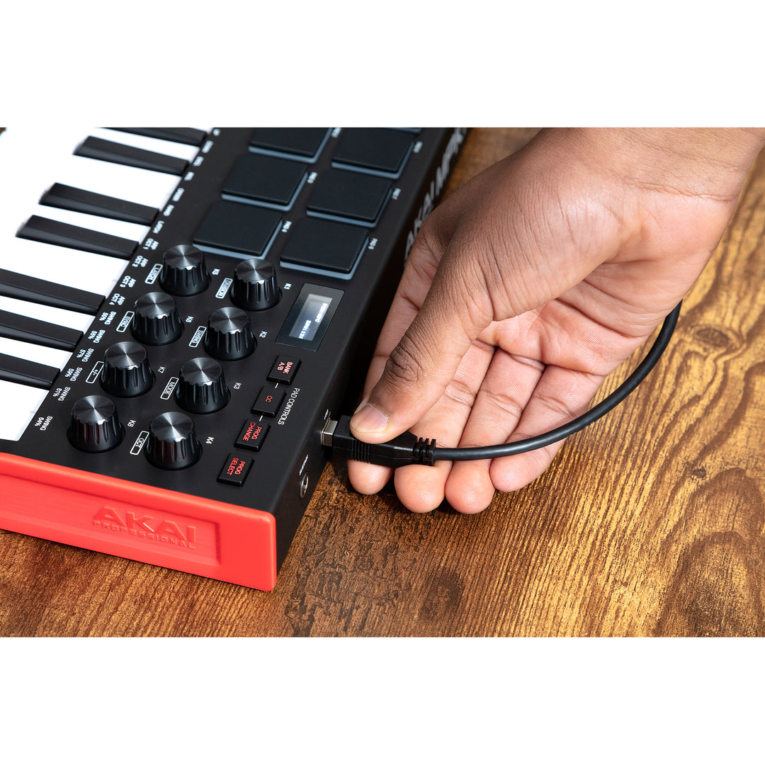 Akai MPK Mini Mk3 Portable USB MIDI Keyboard Controller - Classic
