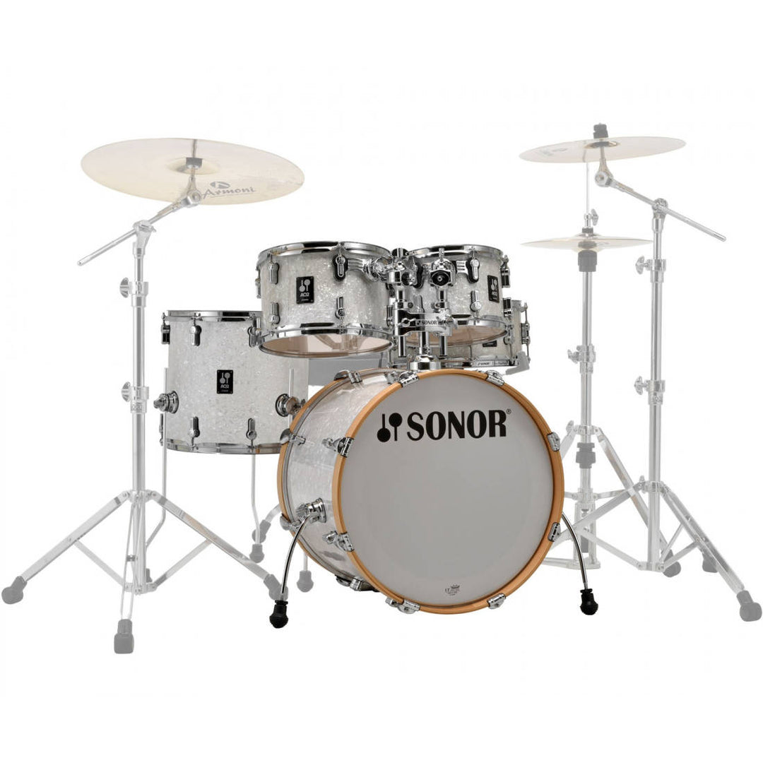 Sonor AQ2-STAGE-17335 - AQ2  Stage Set - White Pearl 17503435