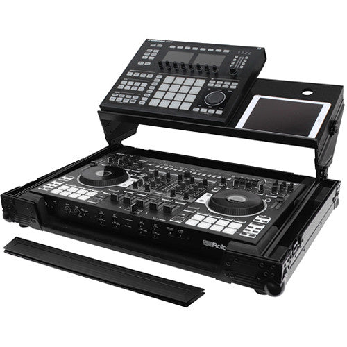 Odyssey Black Label Producer Glide Style Case for Roland DJ-808 & Denon MC7000
