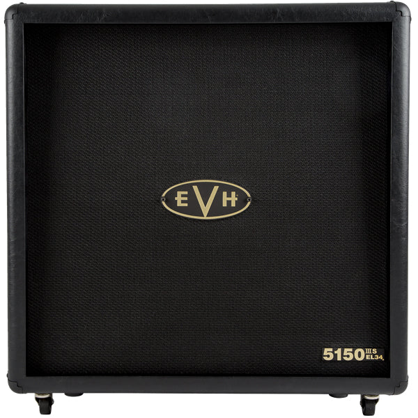 EVH 5150IIIS EL34 4x12 Guitar Amp Cabinet - Black and Gold