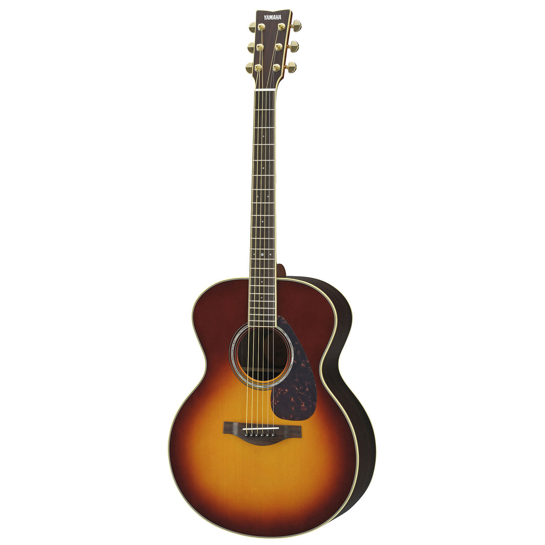 Yamaha LJ6ARE BS 6-String RH LJ6ARE Acoustic-Electric Guitar – Brown Sunburst w/ Case