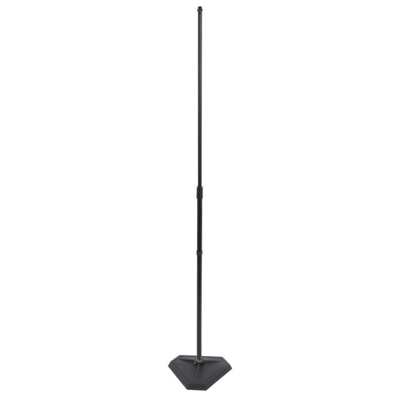 On-Stage MS7625B - Hex-Base Quarter-Turn Threadless Microphone Stand (Black)