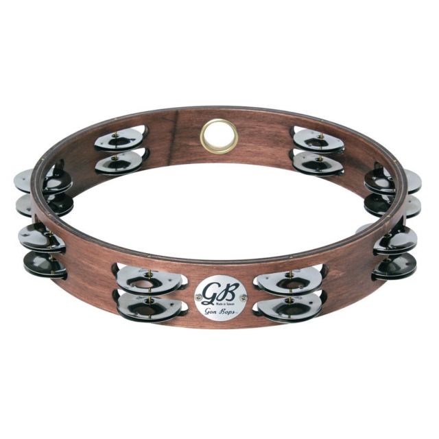 Gon Bops PTAMW2 - Double Row Wooden Tambourine