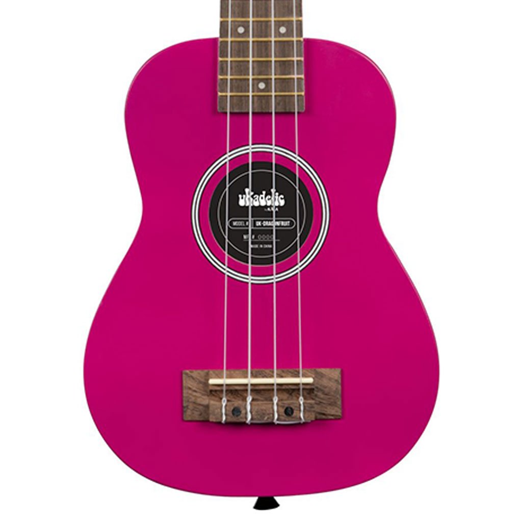 Kala Ukadelic Ukulele - Dragonfruit