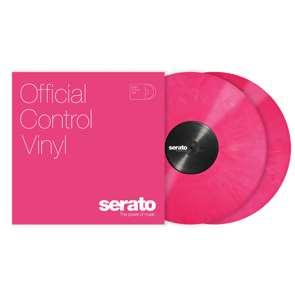 Serato Control Vinyl 12” (Pair) - Pink