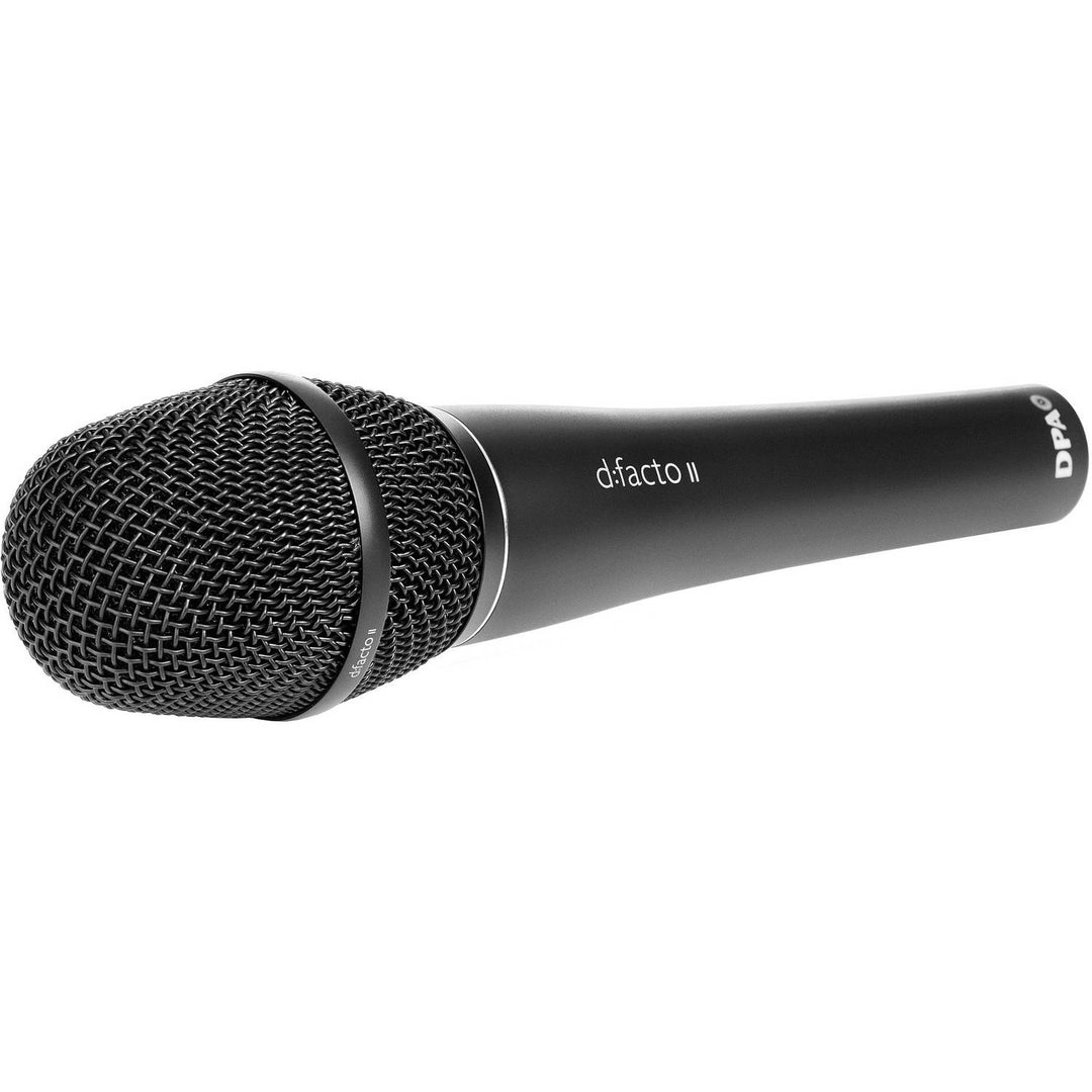 DPA Microphones d:facto II Supercardioid Vocal Microphone with DPA Handle - Matte Black