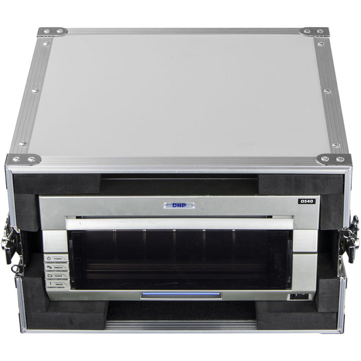 Odyssey FRDNPDS40WH DNP DS40 & DS80 Photo Booth Printer Case - White with Chrome Trim