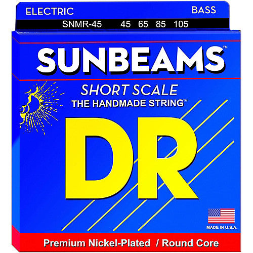 DR Strings SNMR-45 (Medium) - SUNBEAM  - Nickel Plated Bass: 45, 65, 85, 105
