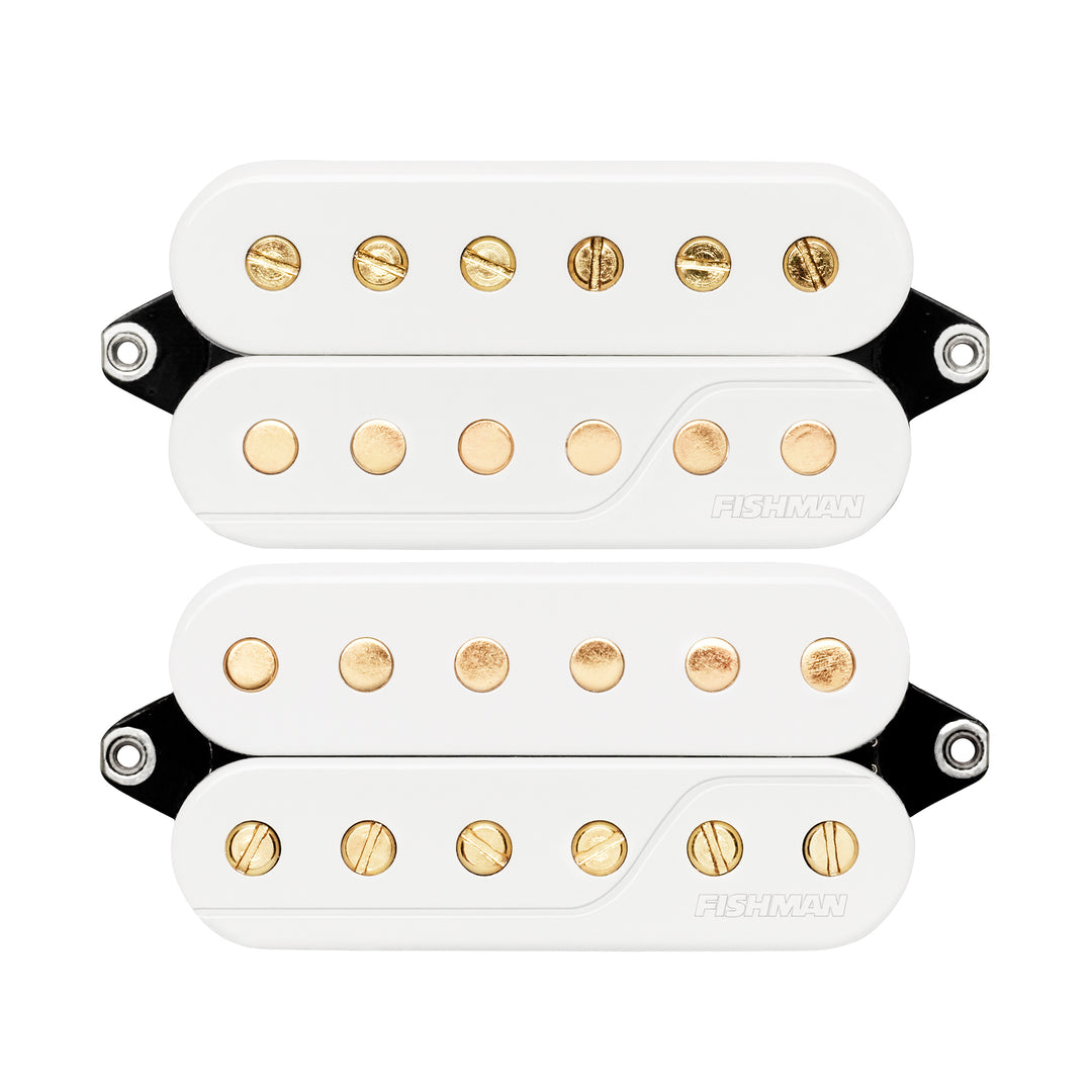 Fishman Fluence Polyphia Scott LePage Custom Series Pickup Set, 6-String - White