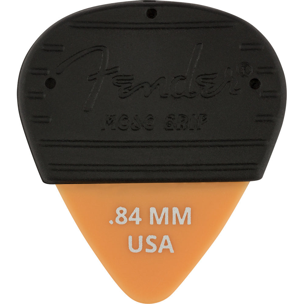 Fender Guitar Picks Mojo Grip Picks w/ Dura-Tone Delrin Pick (3-Pack) - 0.84mm
