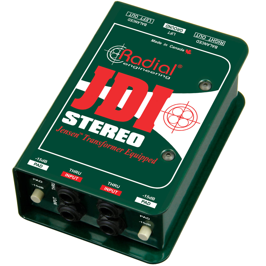 Radial JDI Stereo Passive Direct Box