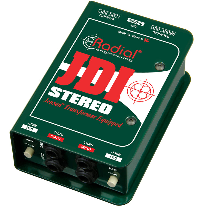 Radial JDI Stereo Passive Direct Box