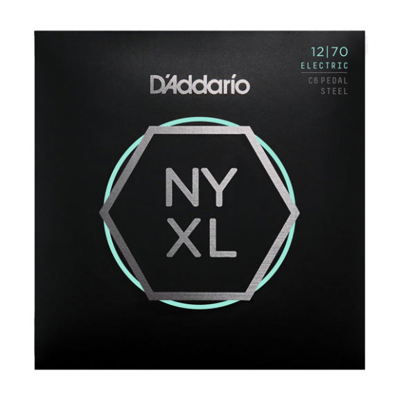 D'Addario NYXL1270PS - SET EL GT NYXL PED STEEL 12-70