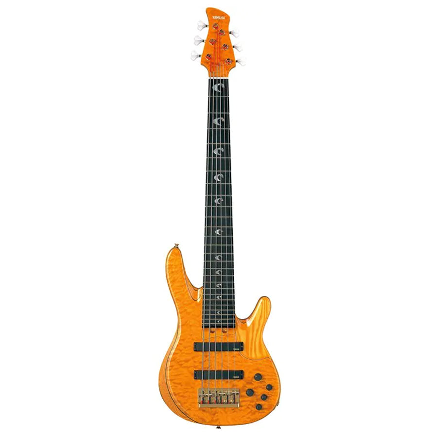 Yamaha TRBJP2 AM John Patitucci Signature Electric Bass w/ Hardshell Case - Amber