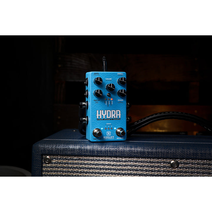 Keeley HYDRA Stereo Reverb and Tremelo Guitar Pedal