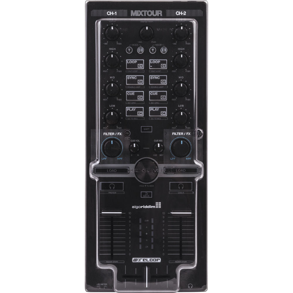 Decksaver Dust Cover for Reloop Mixtour DJ Controller