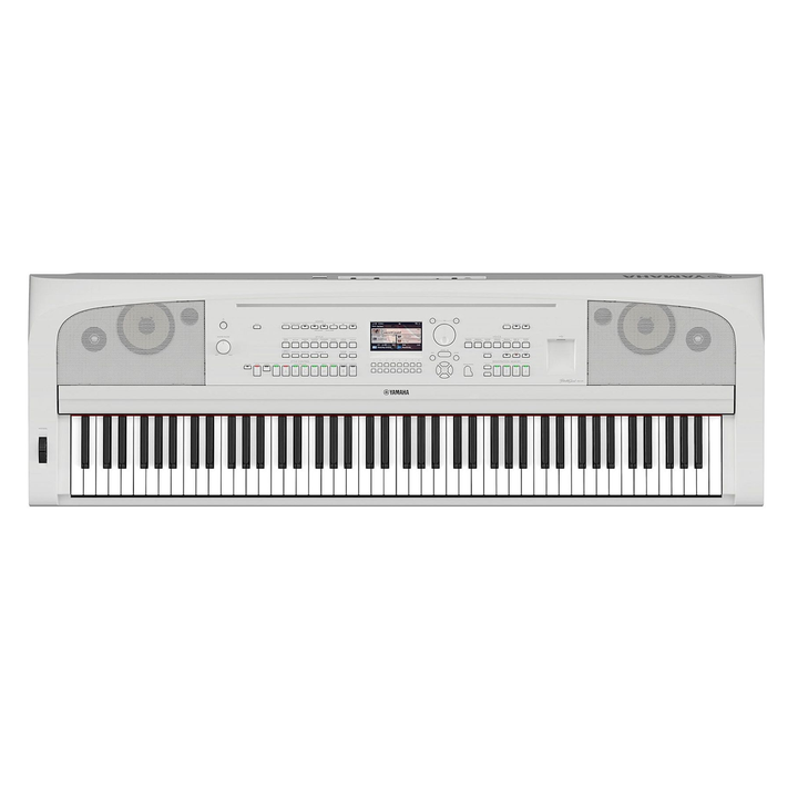 Yamaha DGX-670 Portable Grand Piano - White