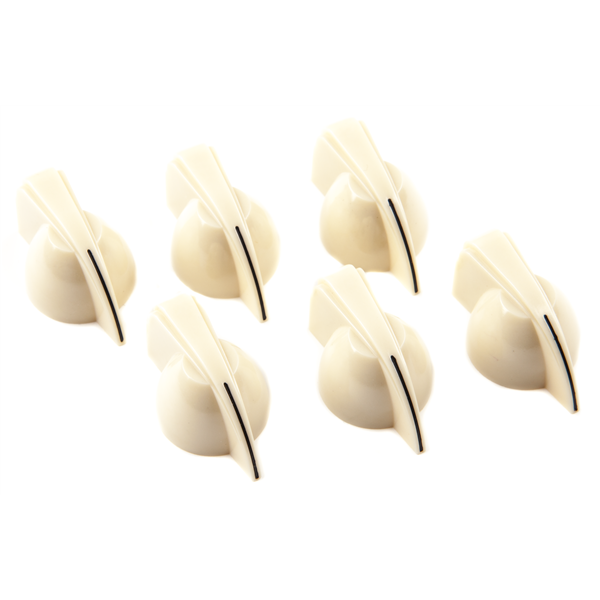 Fender Chicken Head Amplifier Knobs - Cream - Cream