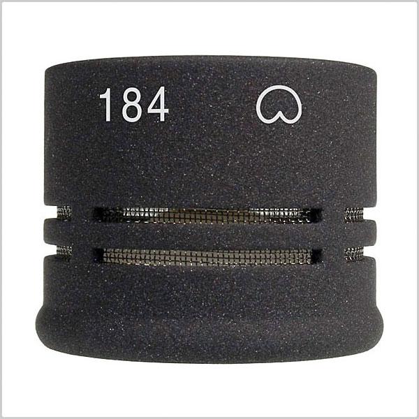 Neumann KK 184 Cardioid capsule head, nickel, capsule woodbox. Compatible with KM A (analog) or KM D (digital) output stages.