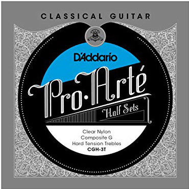D'Addario CGH-3T - 1/2 SET CLAS GTR CMP NYL HARD