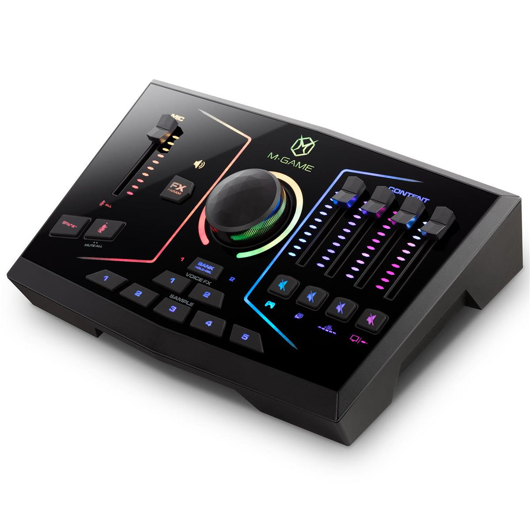 M-Audio M-GAME RGB Dual USB Streaming Interface / Mixer