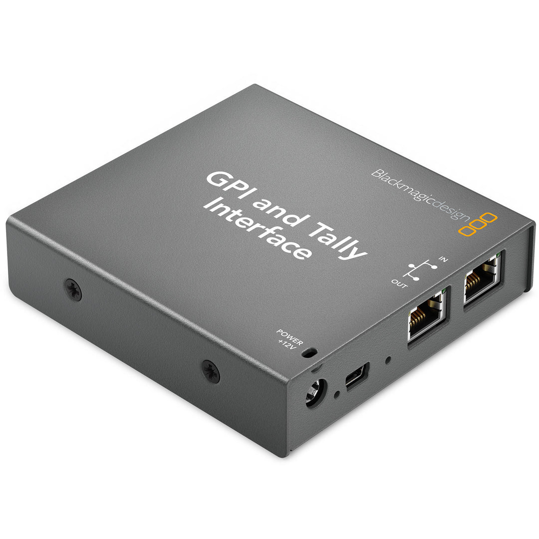 Blackmagic Design GPI and Tally Interface for ATEM Production Switchers