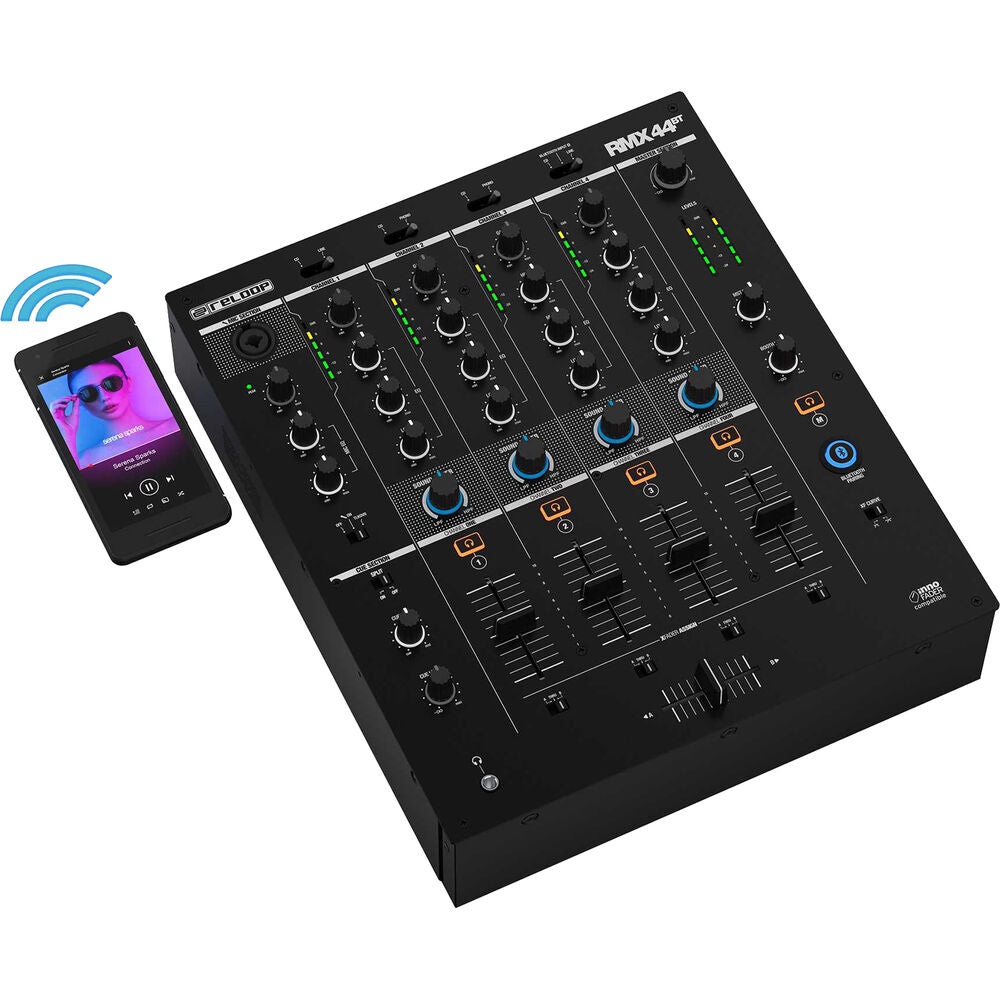 Reloop RMX-44 BT 4-Channel Bluetooth DJ Mixer