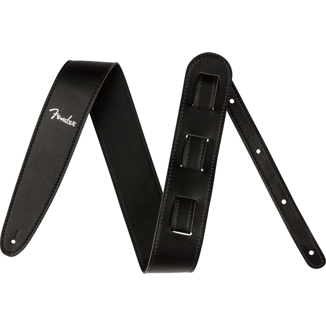 Fender Vegan Leather 2.5” Guitar Strap - Black
