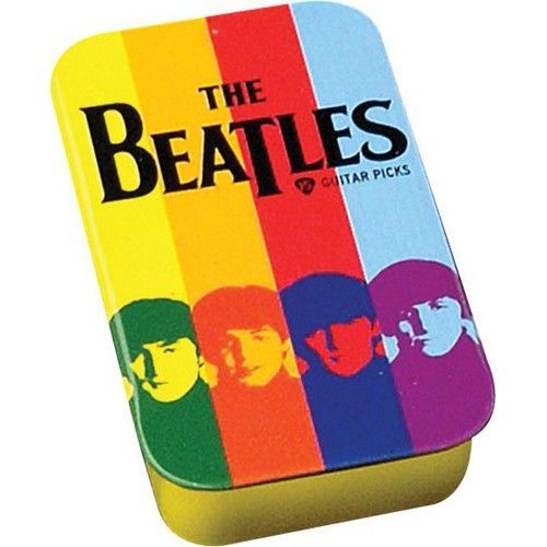 D'Addario 1CAB4-15BT2 - BEATLES PICK TIN - STRIPES