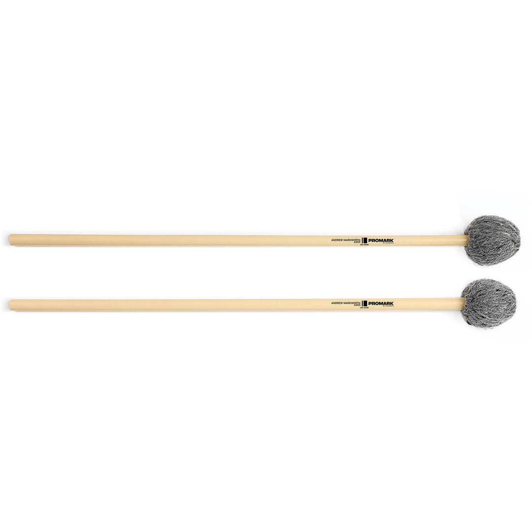 Promark AM5R - Andrew Markworth Signature Soft Vibraphone Mallets With Rattan Shafts