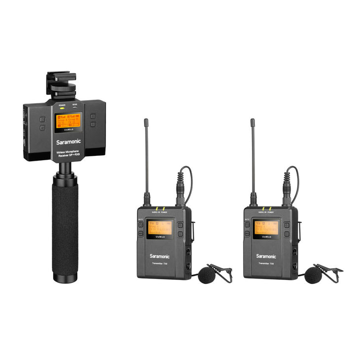Saramonic UwMic9 Kit13 - UHF Wireless Audio Mixer Microphone System