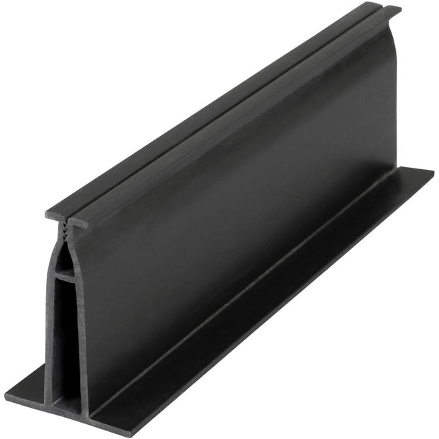 Primacoustic 2” Mid-Wall Wall Track (4', Square, Black)